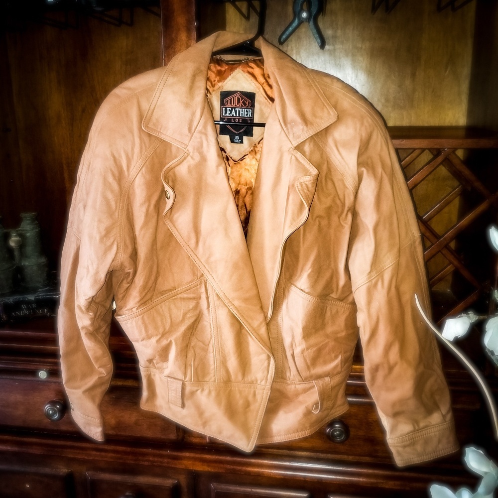 Vintage leather jacket